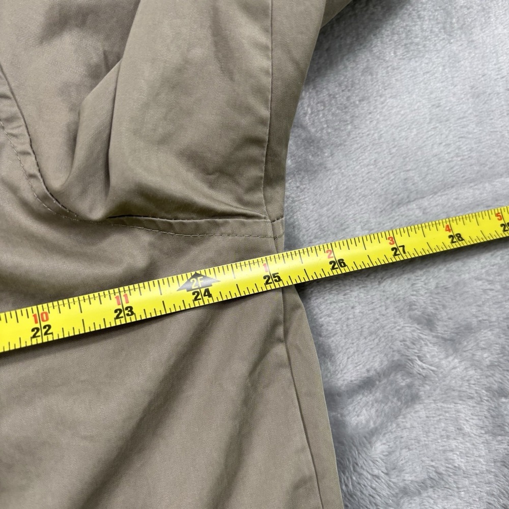 Marine Layer Men's XL Rossland Dry Wax Canvas Bomber Jacket Olive Green EUC - Picture 4 of 6